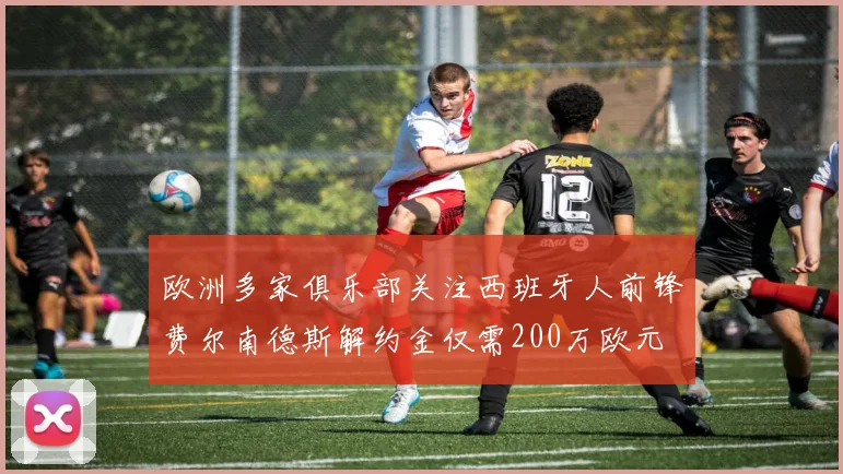 欧洲多家俱乐部关注西班牙人前锋费尔南德斯解约金仅需200万欧元