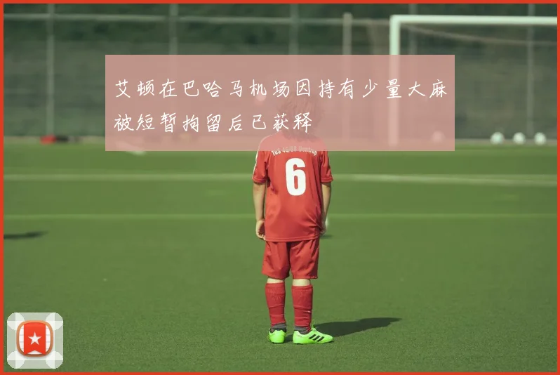艾顿在巴哈马机场因持有少量大麻被短暂拘留后已获释
