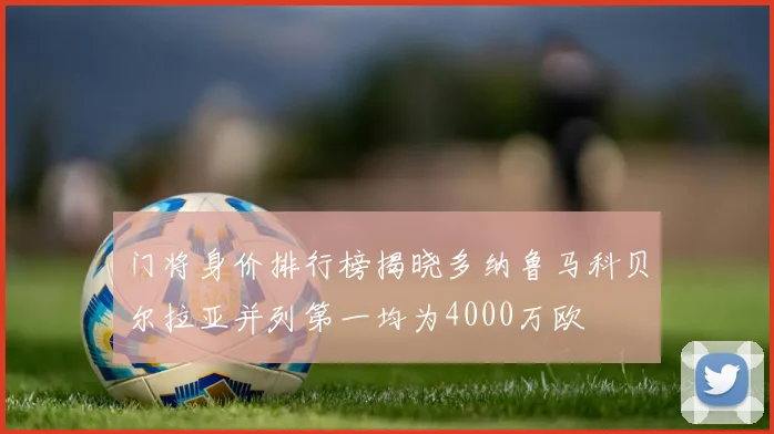 门将身价排行榜揭晓多纳鲁马科贝尔拉亚并列第一均为4000万欧
